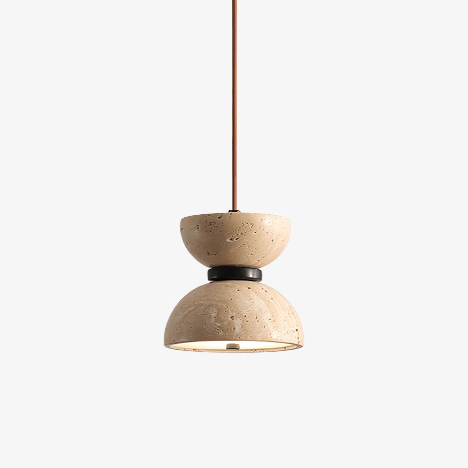 Randolf Travertine Pendant Lamp– SevernLighting