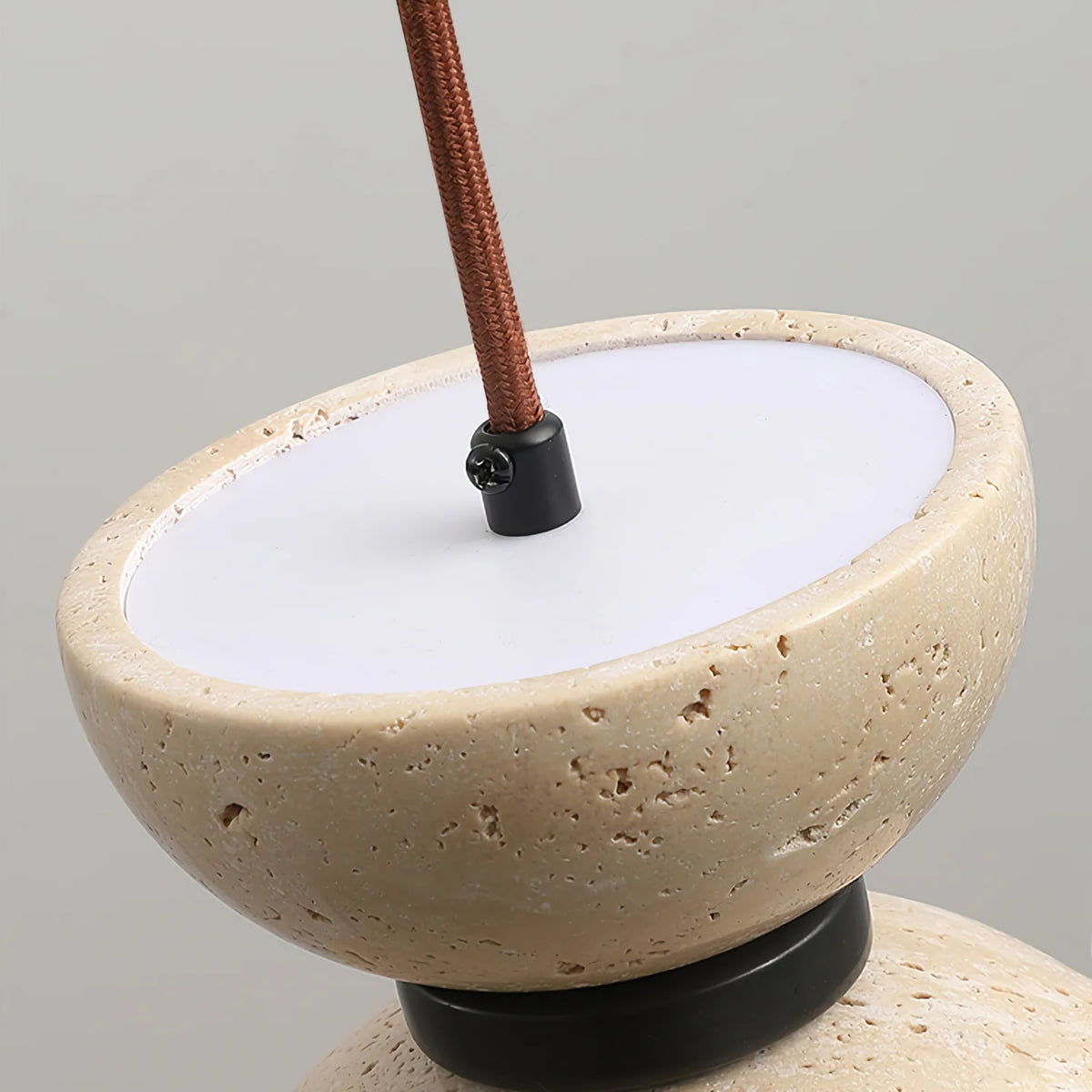 Randolf Travertine Pendant Lamp