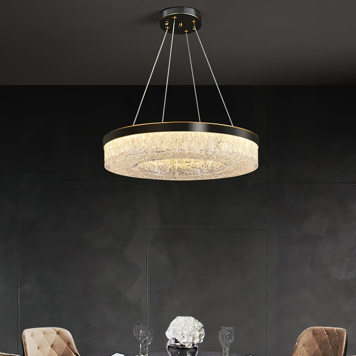 Resin Round Chandelier