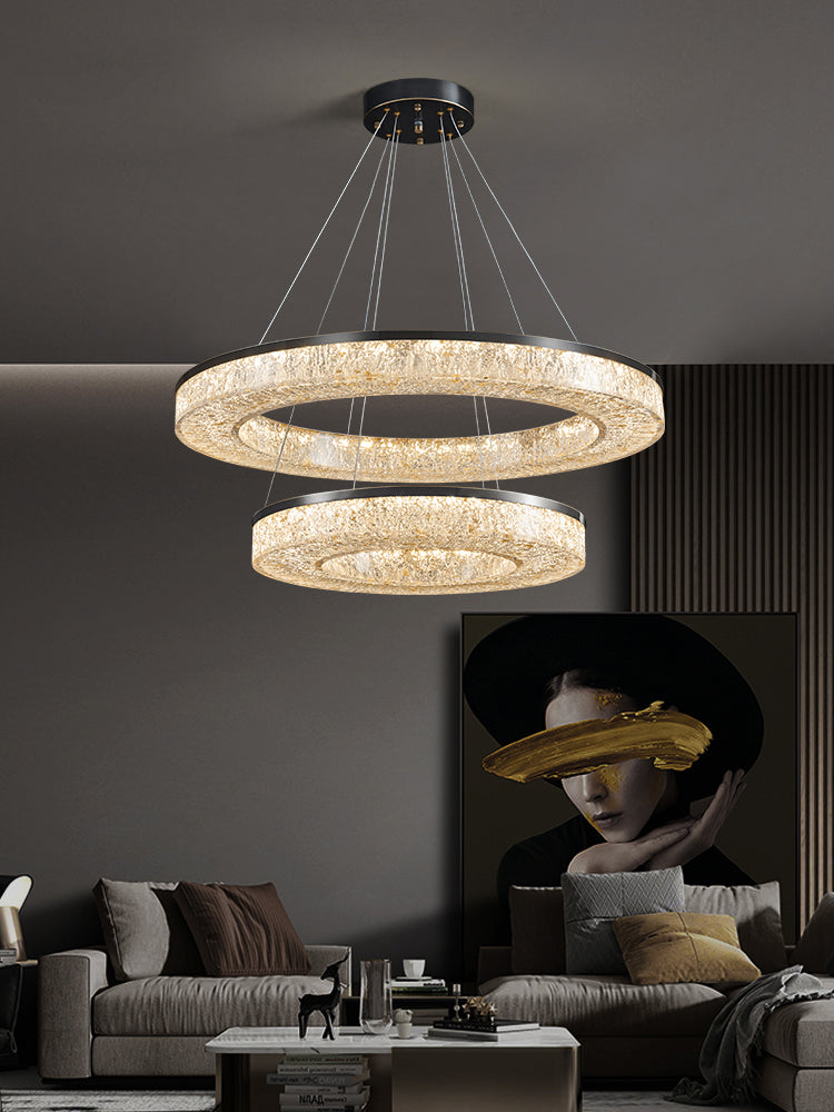 Resin Round Chandelier