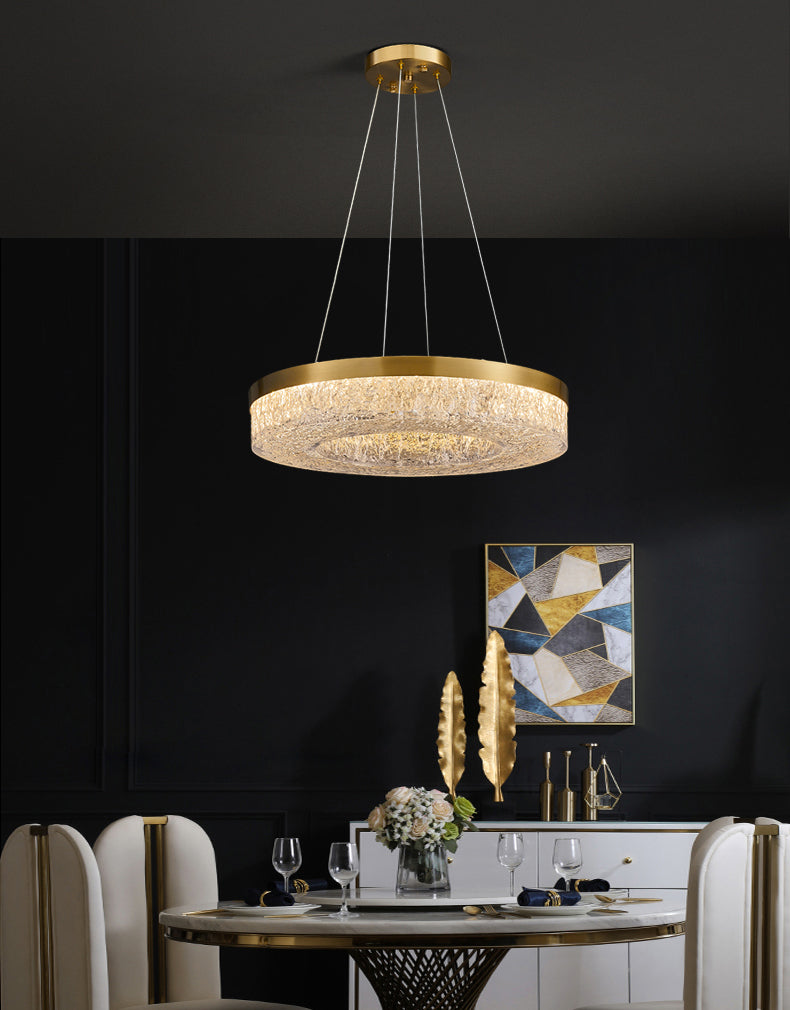 Resin Round Chandelier