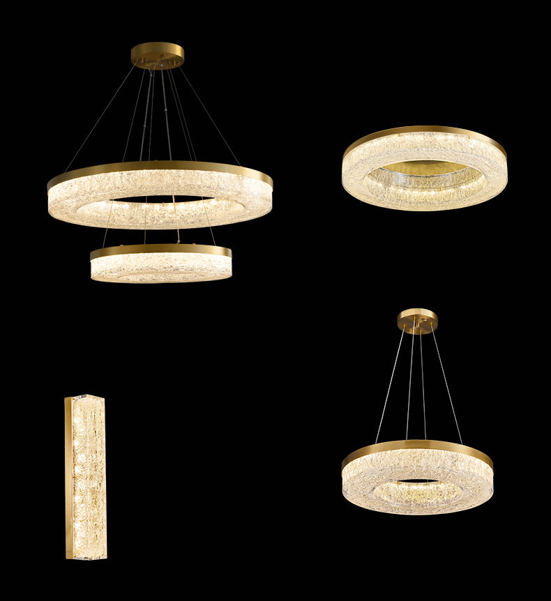 Resin Round Chandelier