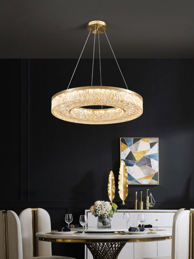 Resin Round Chandelier