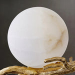 Retro Twigs Alabaster Wall Lamp