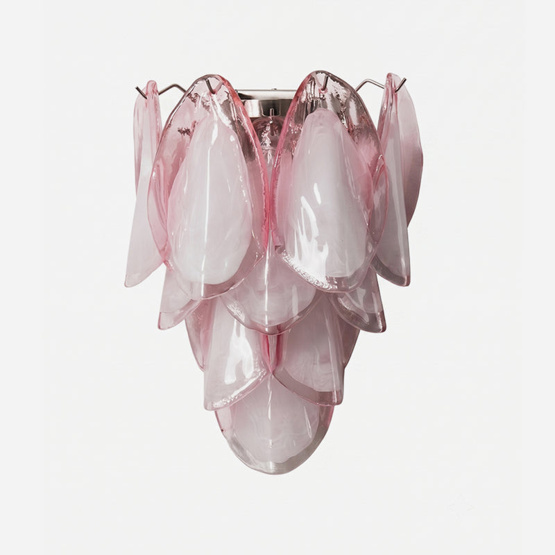 Rosalind Rose Glass Wall Sconce