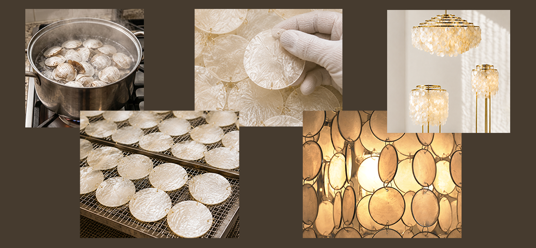 From Ocean Shell to Warm Light