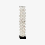 Stacked Alabaster Floor Lamp