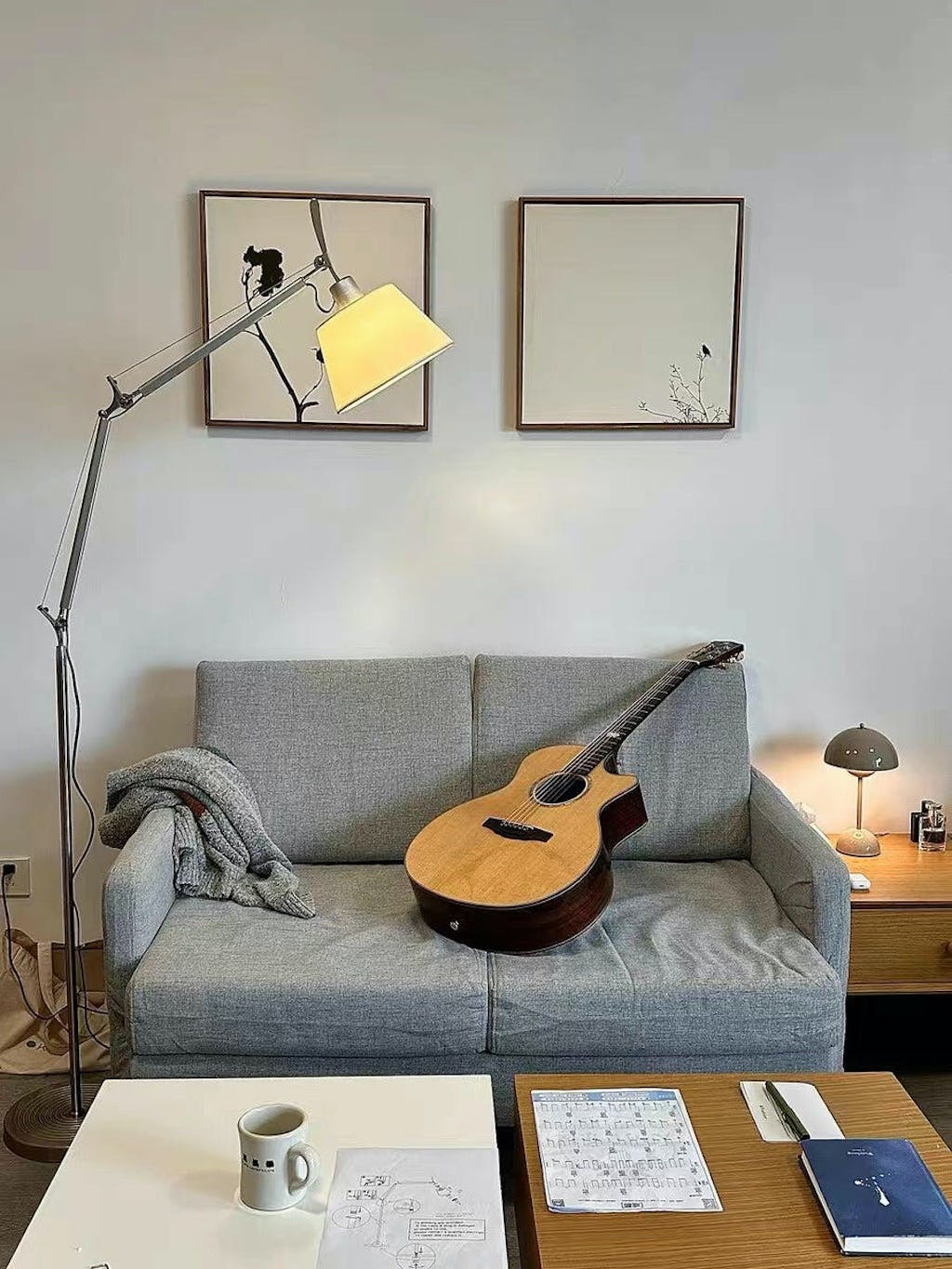 Tolomeo Floor Lamp