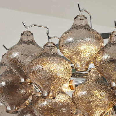 Hand-Blown Textured Glass