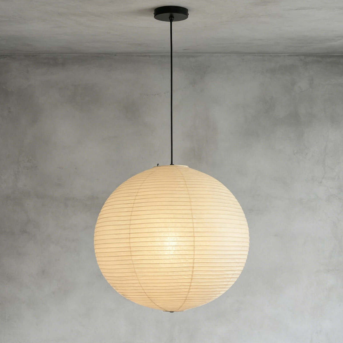 Washi Paper A Pendant Light | Japanese Wabi-Sabi Paper Lantern