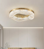 Light luxury brass ceiling lamp