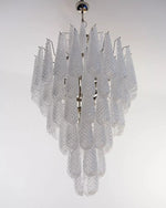 Huge Italian vintage Murano glass chandelier