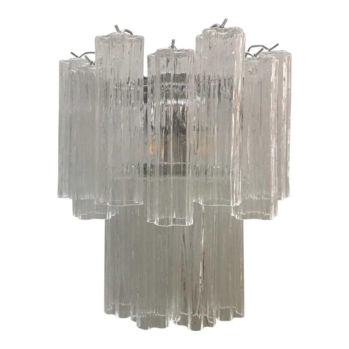 Murano Glass Tube Wall Sconces