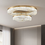 Light luxury brass ceiling lamp