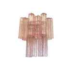 Murano Glass Tube Wall Sconces