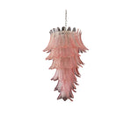 Italian exquisite Murano slender chandelier