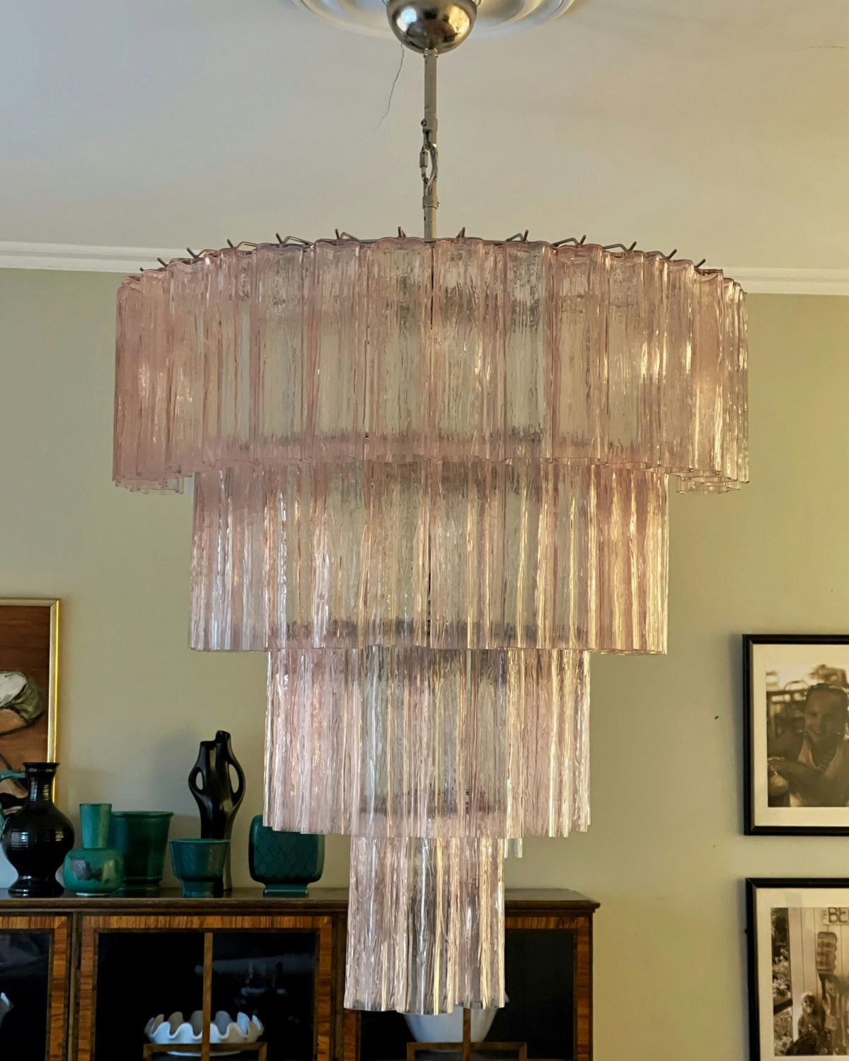 Murano glass chandelier