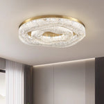 Light luxury brass ceiling lamp