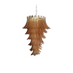 Italian exquisite Murano slender chandelier