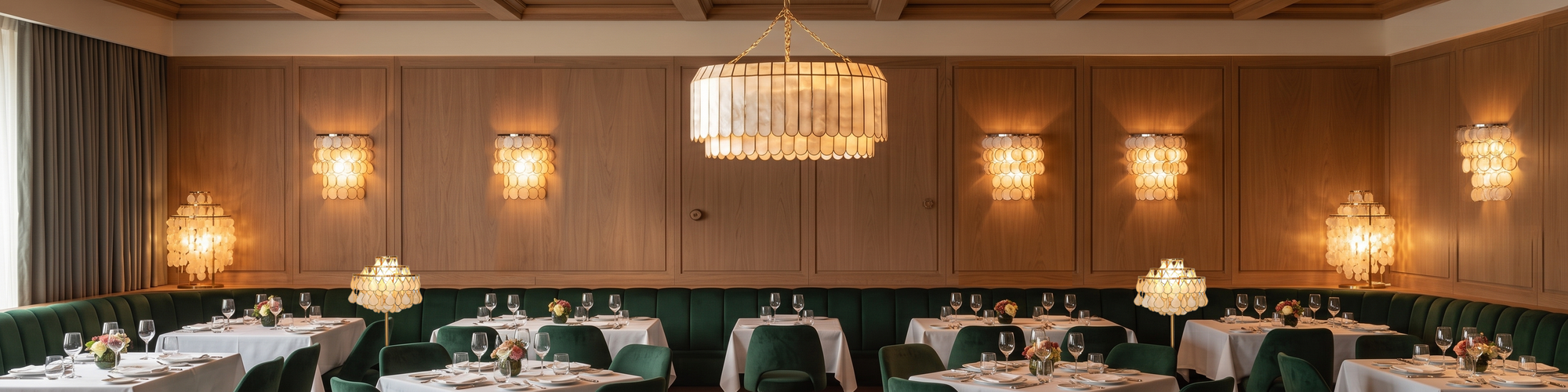 Natural Shell Lighting Fixtures